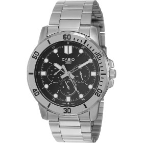 Reloj Hombre Casio COLLECTION Negro Plateado (Ø 45 mm) de Casio, Relojes de pulsera - Ref: S7233516, Precio: 92,02 €, Descuen...