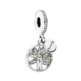 Woman's charm link Pandora SPARKLING FAMILY TREE by Pandora, Bead Charms - Ref: S7233709, Price: 102,27 €, Discount: %