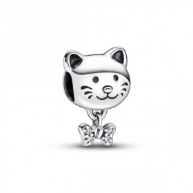 Pendentif Femme Pandora PET CAT & BOW de Pandora, Charms et perles - Réf : S7233718, Prix : 68,76 €, Remise : %