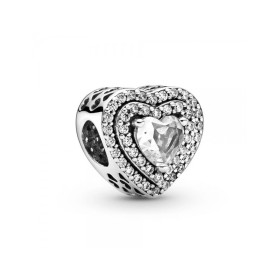 Miçangas femininas Pandora SPARKLING LEVELLED HEARTS de Pandora, Missangas - Ref: S7233744, Preço: 100,58 €, Desconto: %