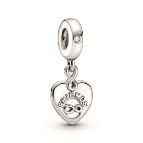 Perle de verre Femme Pandora FRIENDS FOREVER HEART de Pandora, Charms et perles - Réf : S7233762, Prix : 64,05 €, Remise : %