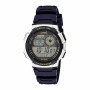 Montre Homme Casio WORLD TIME ILLUMINATOR - 5 ALARMS, 10 YEAR BATTERY Noir Gris (Ø 40 mm) (Ø 43 mm) de Casio, Montres bracele...