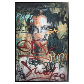 Cadre Alexandra House Living Graffiti Bois de Alexandra House Living, Peintures - Réf : D1622391, Prix : 91,26 €, Remise : %