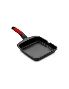 Grelha Grill Tefal Duetto Ø 26 cm Preto Aço | Tienda24 Tienda24.eu