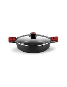 Casserole with glass lid Quttin 2,2 L (4 Units) | Tienda24 Tienda24.eu