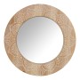 Miroir mural Alexandra House Living Naturel Bois 6 x 54 x 54 cm Rond de Alexandra House Living, Miroirs muraux - Réf : D16225...