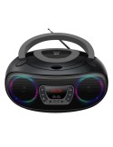 Radio CD Bluetooth MP3 Denver Electronics TCL-212BT GREY 4W Gris Negro/Gris | Tienda24 Tienda24.eu