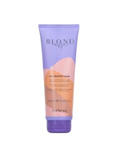 Maschera per Capelli Inebrya BLONDesse Trattamento anti-arancio 250 ml da Inebrya, Balsami ad azione profonda e trattamenti -...