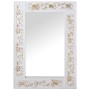 Wall mirror Alexandra House Living White Wood Rectangular 7 x 57 x 84 cm by Alexandra House Living, Wall-Mounted Mirrors - Re...