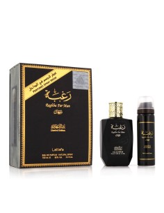 Set mit Herrenparfüm Lattafa EDP Raghba 2 Stücke von Lattafa, Sets - Ref: S8315833, Preis: 13,50 €, Rabatt: %