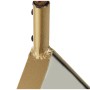 Jogo de Espelhos Alexandra House Living Dourado Metal 11 x 50 x 50 cm (3 Peças) de Alexandra House Living, Espelhos de parede...