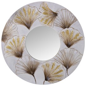 Miroir mural Alexandra House Living Bois 2 x 81 x 81 cm Rond de Alexandra House Living, Miroirs muraux - Réf : D1622591, Prix...