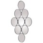 Espejo de pared Alexandra House Living Plateado Metal Círculos 9 x 71 x 39 cm de Alexandra House Living, Espejos de pared - R...