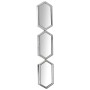 Wall mirror Alexandra House Living Silver Metal Geometric 5 x 16 x 81 cm by Alexandra House Living, Wall-Mounted Mirrors - Re...