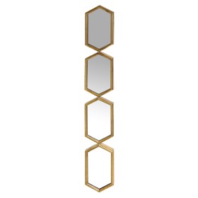 Specchio da parete Alexandra House Living Dorato Metallo Geometrico 4 x 15 x 106 cm di Alexandra House Living, Specchi da par...