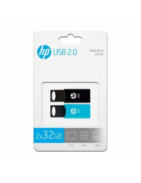 USB stick HP 212 USB 2.0 (2 uds) | Tienda24 Tienda24.eu