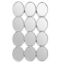 Espelho de parede Alexandra House Living Prateado Metal 12 x 16 cm 9 x 68 x 40 cm Redondo Oval de Alexandra House Living, Esp...