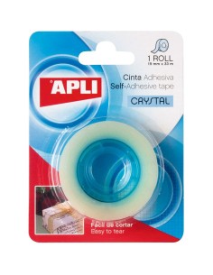 Adhesive Tape Apli Transparent Paper 10 Pieces 19 x 33 mm by Apli, Adhesive tape - Ref: S8400463, Price: 14,46 €, Discount: %