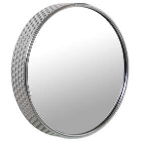 Wall mirror Alexandra House Living Silver Metal 9 x 45 x 46 cm Circular by Alexandra House Living, Wall-Mounted Mirrors - Ref...