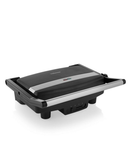 Grill a contatto Tristar GR-2856 1000W Nero Acciaio 28 x 19 cm da Tristar, Padelle grill - Ref: S0427289, Precio: 37,27 €, De...