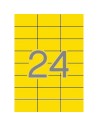 Printer Labels Apli Yellow 70 x 37 mm | Tienda24 Tienda24.eu