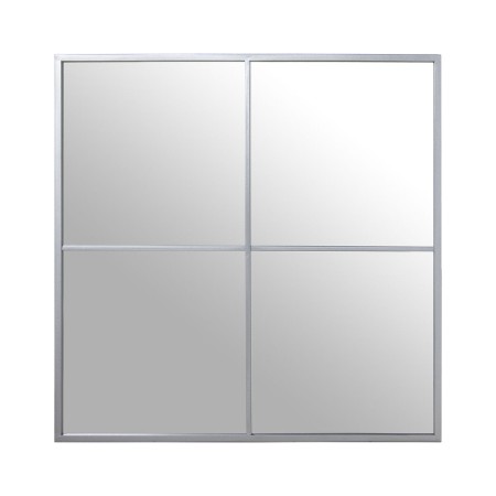 Wandspiegel Alexandra House Living Silberfarben Metall Fenster 5 x 73 x 73 cm von Alexandra House Living, Wandspiegel - Ref: ...