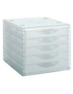 Organizador Multiusos Confortime Plástico Transparente 23,8 x 15,3 x 10,8 cm (6 Unidades) | Tienda24 Tienda24.eu