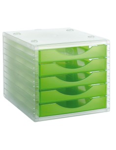 Organizador Archivo 2000 poliestireno Azul 15 x 15 x 15 cm | Tienda24 Tienda24.eu