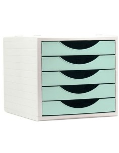 Organizador Archivo 2000 poliestireno Azul 15 x 15 x 15 cm | Tienda24 Tienda24.eu