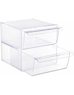 Organizador Multiusos Confortime Plástico Transparente 23,8 x 15,3 x 10,8 cm (6 Unidades) | Tienda24 Tienda24.eu