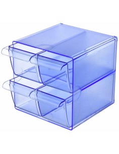 Organiser Archivo 2000 Blue polystyrene 19 x 15 x 15 cm by Archivo 2000, Personal Organisers - Ref: S8401264, Price: 16,83 €,...