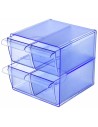 Organiser Archivo 2000 Blue polystyrene 19 x 15 x 15 cm | Tienda24 Tienda24.eu