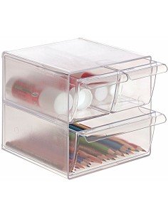 Contenitore per Sistemare Multiuso Archivo 2000 Trasparente 19 x 15 x 15 cm da Archivo 2000, Forniture da scrivania, organizz...