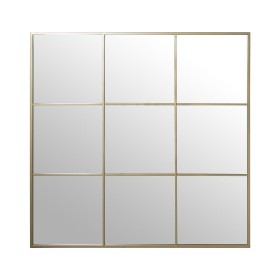 Espejo de pared Alexandra House Living Dorado Metal Ventana 6 x 113 x 113 cm de Alexandra House Living, Espejos de pared - Re...