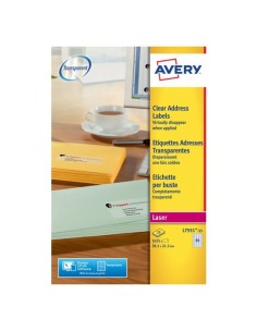 Adhésifs/étiquettes Avery L4743REV-25 Blanc Papier | Tienda24 Tienda24.eu