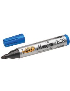 Marcatore permanente Bic Marking 2000 Azzurro 12 Pezzi da Bic, Pennarelli indelebili e marcatori - Ref: S8401541, Precio: 13,...