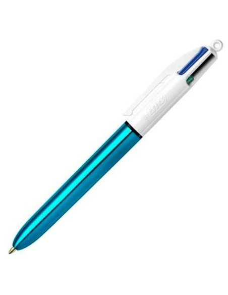 Stift Bic Shine Silver Weiß (12 Stücke) | Tienda24 Tienda24.eu