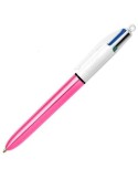 Bolígrafo Bic Shine Silver Blanco Rosa (12 Piezas) | Tienda24 Tienda24.eu