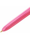 Bolígrafo Bic Shine Silver Blanco Rosa (12 Piezas) | Tienda24 Tienda24.eu