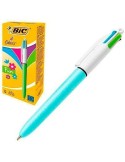 Conjunto de Canetas Bic Fun Azul Branco (12 Peças) | Tienda24 Tienda24.eu