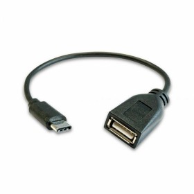 Adaptador USB-C 3GO C135 Preto 20 cm