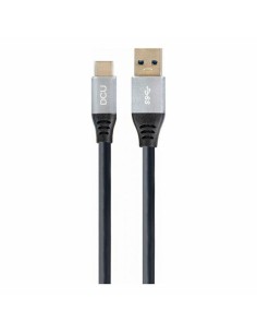 USB A to USB C Cable DCU Black (1,5M) by DCU Tecnologic, Data Cables - Ref: S0427516, Price: 11,89 €, Discount: %