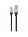 USB A to USB C Cable DCU Black (1,5M) | Tienda24 Tienda24.eu