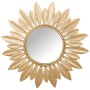 Wall mirror Alexandra House Living Golden Metal 6 x 68 x 69 cm Circular by Alexandra House Living, Wall-Mounted Mirrors - Ref...