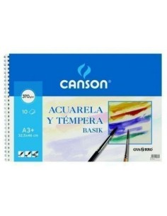 Bloc à dessin Canson Basik 23 x 32,5 cm A4+ (10 Unités) | Tienda24 Tienda24.eu