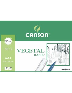 Bloc de dibujo Canson Papel Vegetal Transparente de Canson, Papel de dibujo - Ref: S8403177, Precio: €13.69, Descuento: %