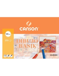 Zeichenpapier Canson Basik 250 Bettlaken Weiß 250 Stücke von Canson, Zeichenpapier - Ref: S8403178, Preis: 70,48 €, Rabatt: %