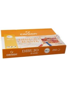 Zeichenpapier Canson Basik Weiß A3 250 Bettlaken | Tienda24 Tienda24.eu