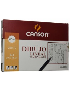 Papel de dibujo Canson Basik Blanco A3 250 Hojas de Canson, Papel de dibujo - Ref: S8403183, Precio: €123.92, Descuento: %