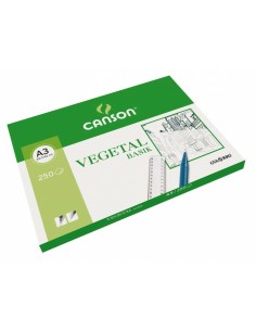 Pflanzen-Papier Canson Basik 250 Bettlaken 90 g/m² 29,7 x 42 cm von Canson, Werkzeuge - Ref: S8403187, Preis: 58,83 €, Rabatt: %